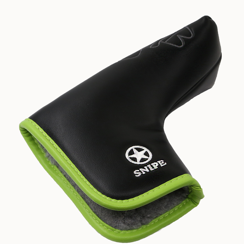 高尔夫推杆套一字L型杆头套直条