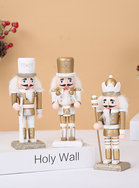 创意胡桃夹子木偶摆件工艺品 客厅餐厅士兵家居书房书柜桌面摆件