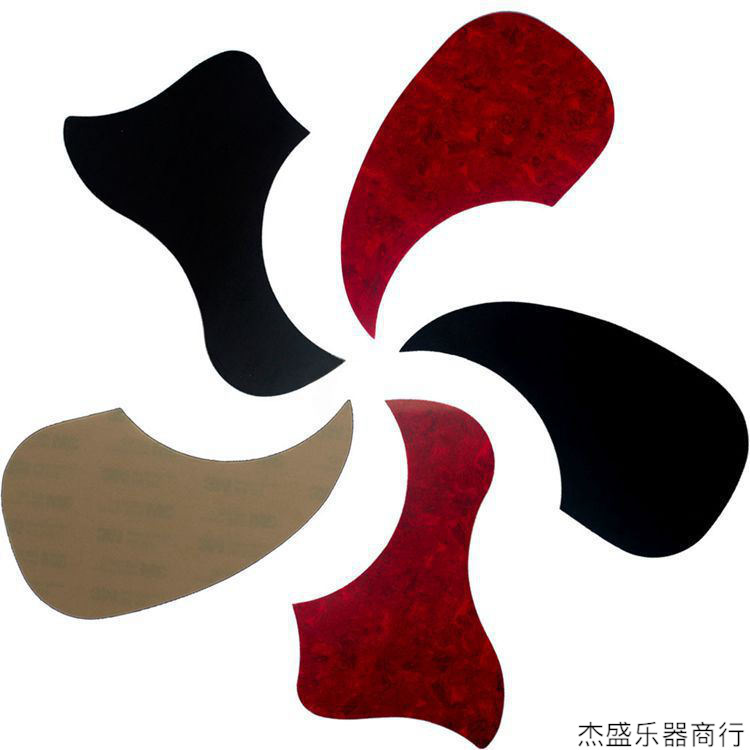 民谣吉他护板红龟贝水滴鸟型防刮透明38寸40寸41寸乐器