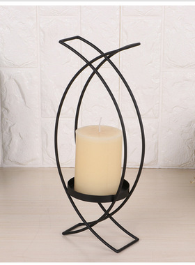 欧式餐厅家居蜡烛台架烛台摆件烛台架金属铁艺烛台架