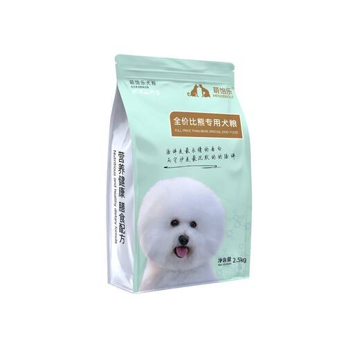 萌饱乐狗粮比熊专用5斤10