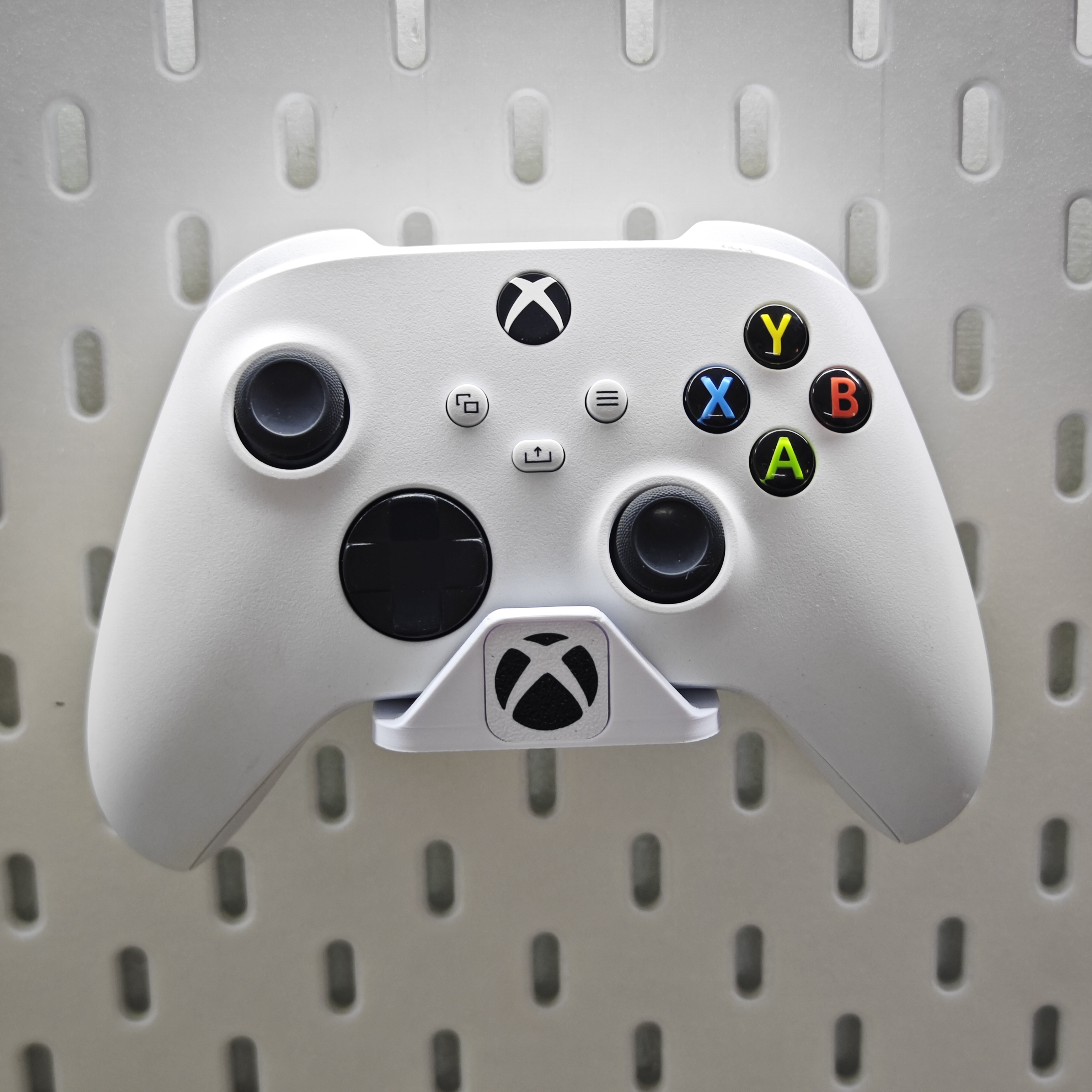宜家洞洞板配件通用游戏手柄支架Xbox飞智收纳支架桌面收纳
