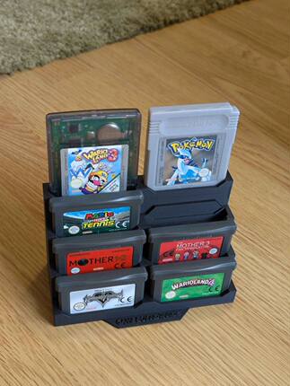 gameboy游戏卡收纳展示整理架gba gbc