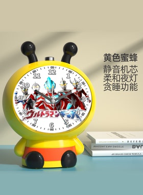 H款闹钟银河儿童变形魔方超人偶3男孩生日礼物机器人6仔手办玩具