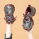 洋气软底单鞋 加绒新款 休闲鞋 大码 厚底增高老爹鞋 女鞋 女2025秋冬季