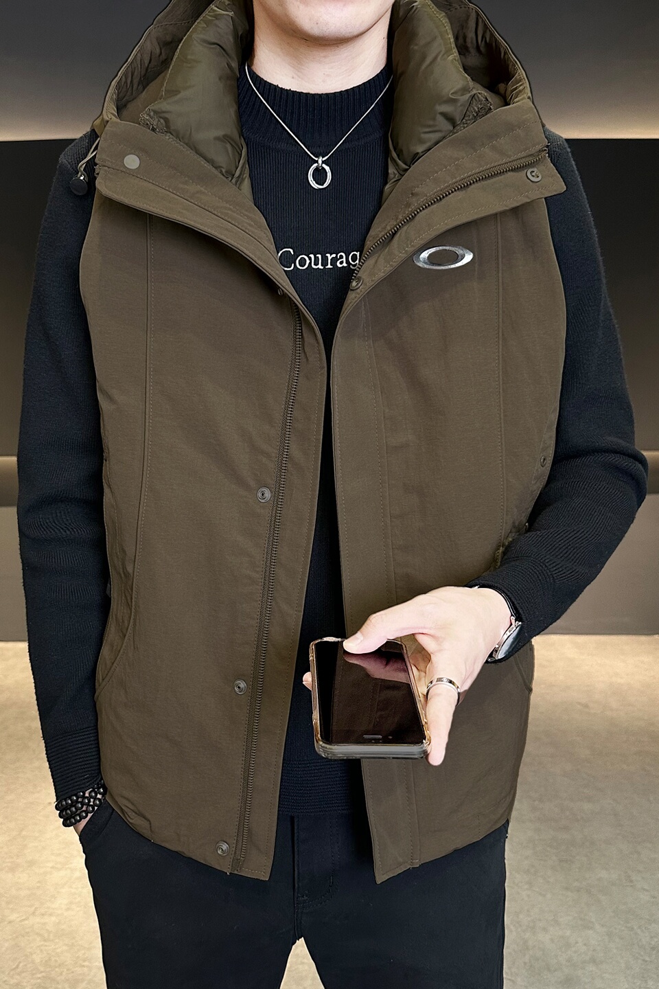 三合一系列!马甲可单穿！冬季男士百搭保暖羽绒服外套M2693-P180，男装羽绒服，电商A239
