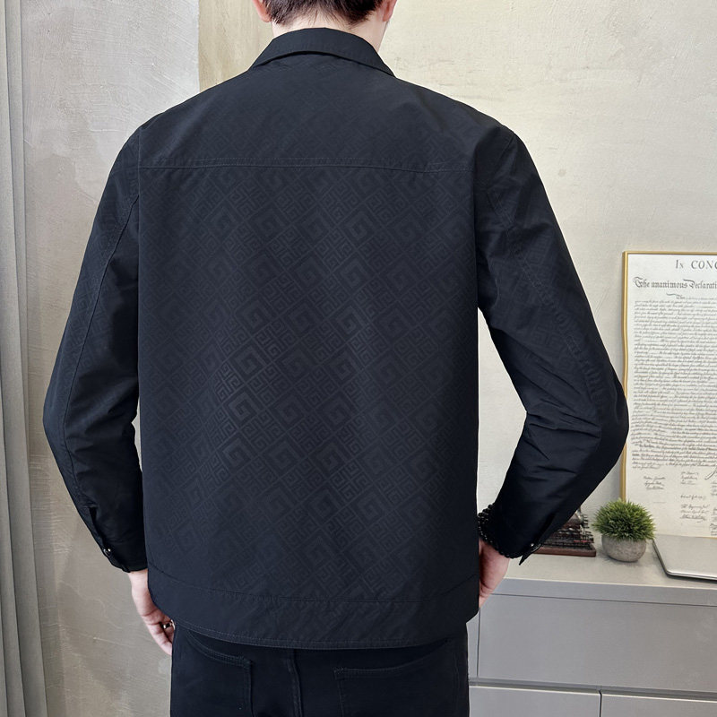 春季新款翻领外套潮牌百搭上衣男日系复古工装夹克JK1011-P130,男装夹克,电商A239