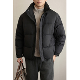 老钱风标加厚白鸭绒立领羽绒服男士短款潮牌休闲外套Y5511-P195，男装羽绒服，电商A239