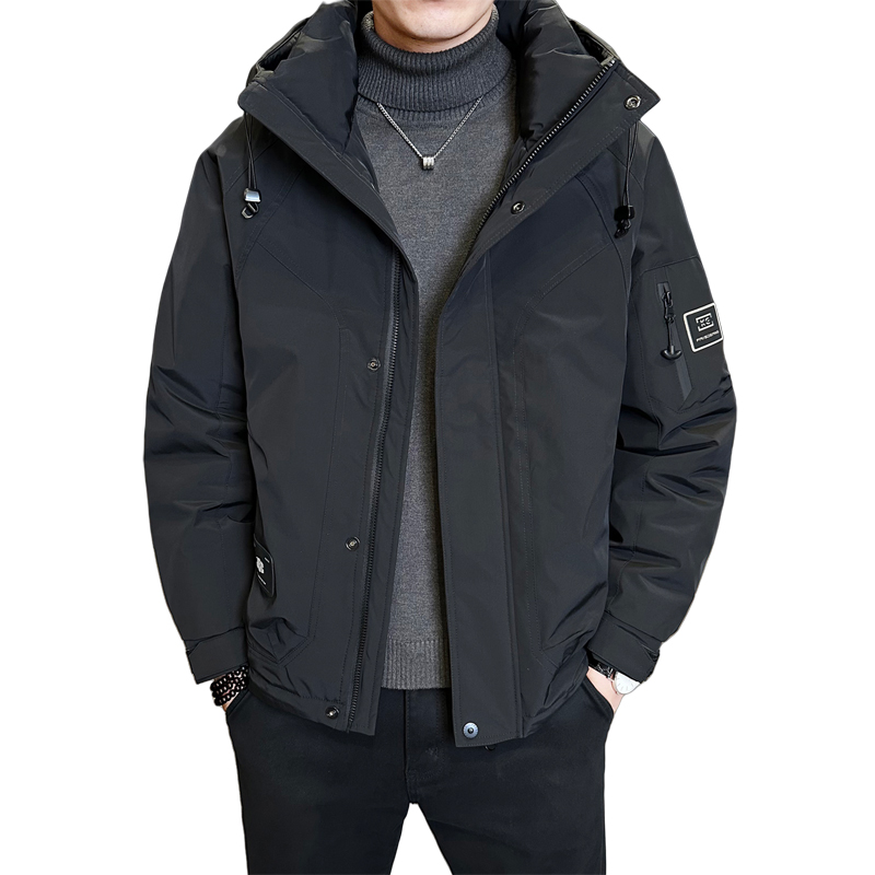 冬季新款工装羽绒服男短款保暖羽绒外套夹克YR25109-P245，男装夹克，电商A239