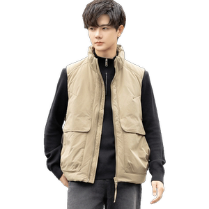 Tim标羽绒马甲男冬季宽松潮牌保暖外套羽绒服背心M159-P125图片