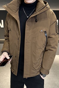 冬季新款工装羽绒服男 短款保暖羽绒外套Y9870-特P195图片