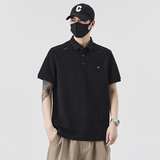 男士短袖T恤夏季新款时尚百搭休闲运动翻领半袖上衣PL9003-P63，男装Polo衫，电商A239