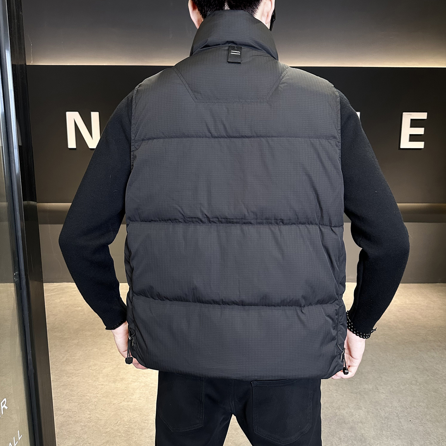 短款立领羽绒马夹男休闲日系工装保暖外套马甲背心M2601-P140，男装背心/马甲，电商A239