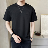 夏季新款男士短袖T恤圆领休闲百搭潮流时尚简约上衣T89083-P45，男装T恤，电商A239