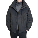 冬季新款工装羽绒服男短款保暖羽绒外套Y2572-P265，男装羽绒服，电商A239