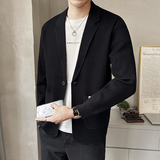 2026春西装针织开衫韩版潮流毛衣外套男士休闲百搭上衣K7706-P115，男装针织衫/毛衣，电商A239