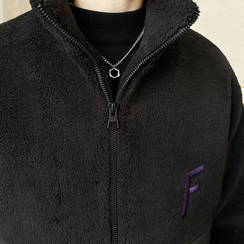 皮毛一体羽绒服男士冬季潮流颗粒绒加厚冬装外套Y9586羽绒-P245,男装羽绒服,电商A239
