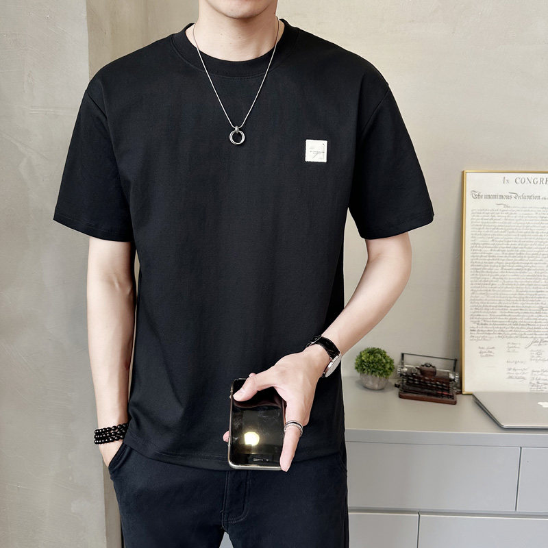 夏季时尚男士短袖t恤休闲圆领半袖百搭上衣T88020-P48,男装T恤,电商A239