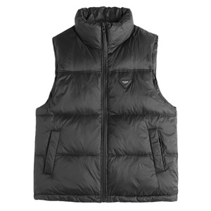 Tim短款立领羽绒马夹男 休闲日系面包服保暖外套马甲背心M75-P110图片
