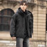 冬季新款工装羽绒服男短款保暖羽绒外套Y2576-P255，男装羽绒服，电商A239