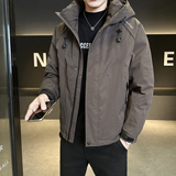 标户外男士连帽羽绒服冬季潮牌高级感防寒服工装外套Y177-P245，男装羽绒服，电商A239