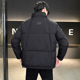 冬季短款立领标羽绒服男工艺款加厚面包服保暖外套Y201-P220，男装羽绒服，电商A239