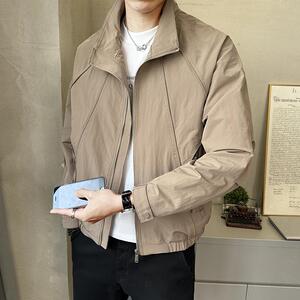 春季立领夹克男休闲百搭外套时尚潮流上衣JK6510-P130图片