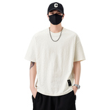 夏季新款男士短袖T恤时尚百搭休闲运动圆领半袖上衣T1115-P48控89，男装T恤，电商A239