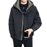 冬季新款工装羽绒服男短款保暖羽绒外套夹克YR171-P215，男装夹克，电商A239