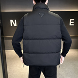 短款立领羽绒马甲男秋冬外穿羽绒服马夹韩潮流坎肩M2630-P140，男装羽绒服，电商A239