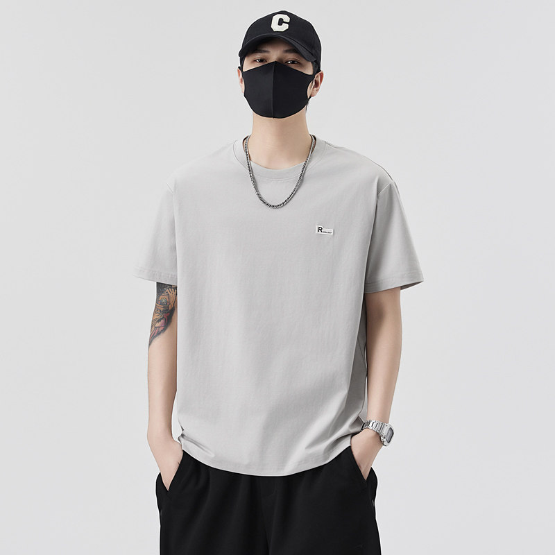 男士短袖T恤夏季新款时尚百搭休闲运动圆领半袖上衣T2202-P38控69,男装T恤,电商A239