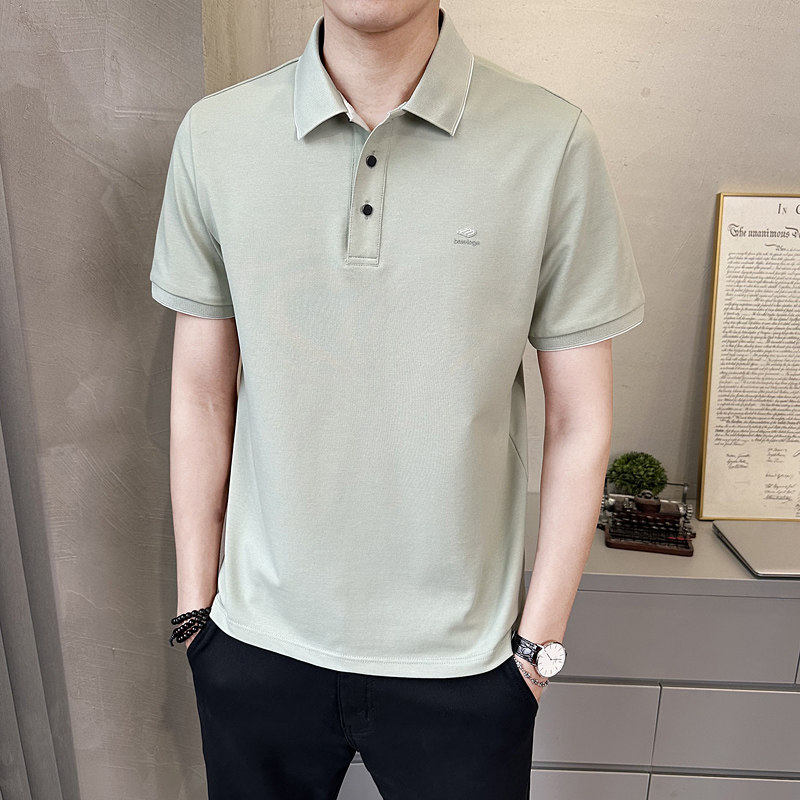 夏季新款男士短袖T恤时尚百搭休闲上衣潮牌半袖POLO衫PL8601-P65,男装Polo衫,电商A239