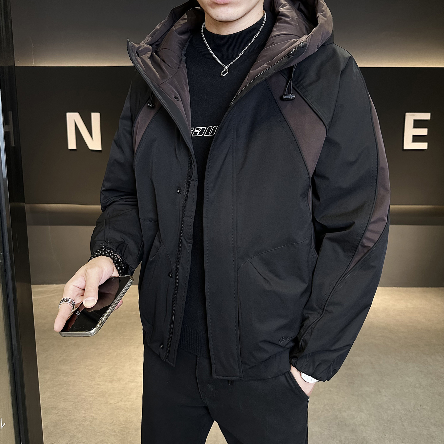 冬季标新款拼接羽绒服男短款保暖羽绒外套Y2559-P220,男装羽绒服,电商A239 冬季标新款拼接羽绒服男短款保暖羽绒外套Y2559-P220,男装羽绒服,电商A239