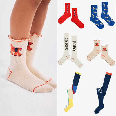 BC儿童中筒长筒可爱卡通棉袜