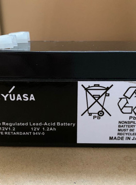 GS PORTALAC PAL12V1.2 12V1.2AH应急电源/通信设备/照明用蓄电池