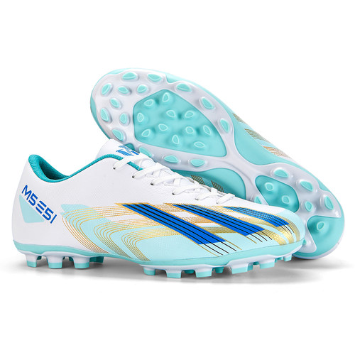 梅西F50猎鹰足球鞋男款草地专用短钉儿童tf碎钉学生训练鞋女长钉