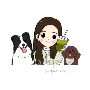 小小人风格 头像定制原创可爱宠物合照动漫设计情侣头像手绘 Q版