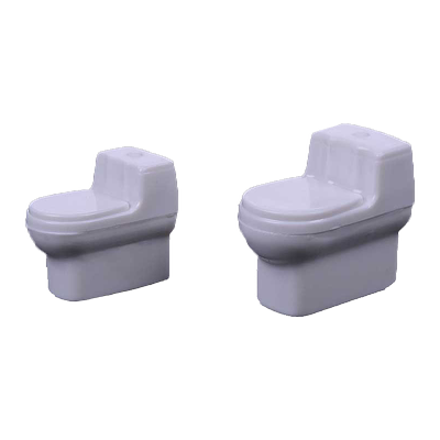 沙盘模型场景材料手工模型制作室内剖面户型现代家具坐式高背马桶