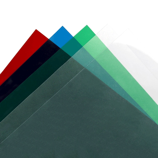 建筑沙盘材料模型玻璃纸透明纸PVC透明片磨砂片DIY手工彩色塑料片