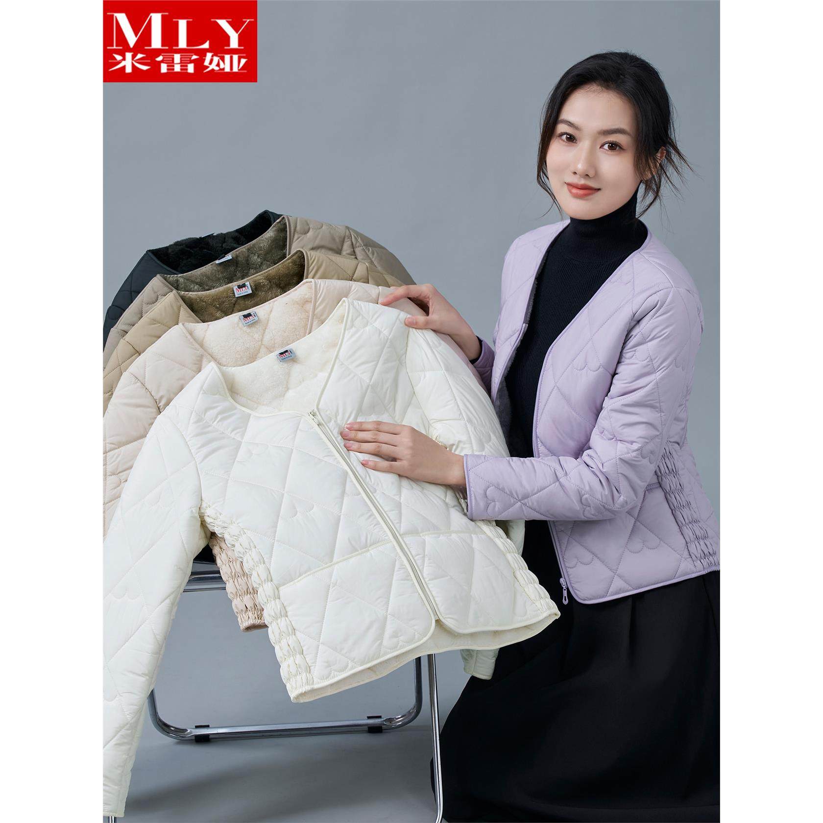 冬季棉服女款爆款2025新款加绒加厚保暖内胆短款时尚防寒棉衣外套