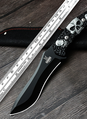 刀具 防身 冷兵器开刃氚气刀随身户外高硬度直刀锋利刀