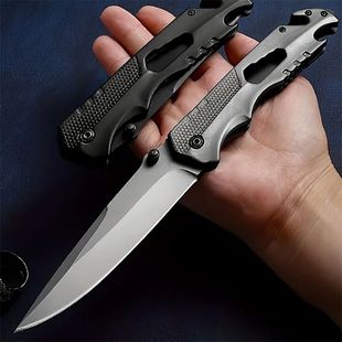 多功能折叠刀求生高硬度锋利小刀折刀户外小刀水果刀具防身冷兵器