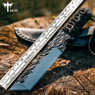 刀具 防身 冷兵器刀氚气刀 随身几何刀户外生存小刀野外用刀开刃