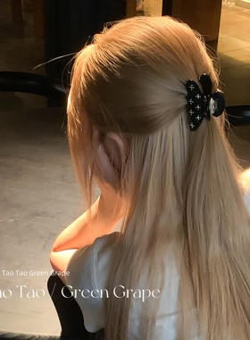 镶钻醋酸抓夹女2026新款高级感气质发夹后脑勺中号半扎发鲨鱼夹