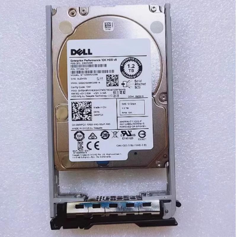 Dell/戴尔 0WXPCX 1.2T SAS 10K 12GB ST1200MM0088 服务器硬盘