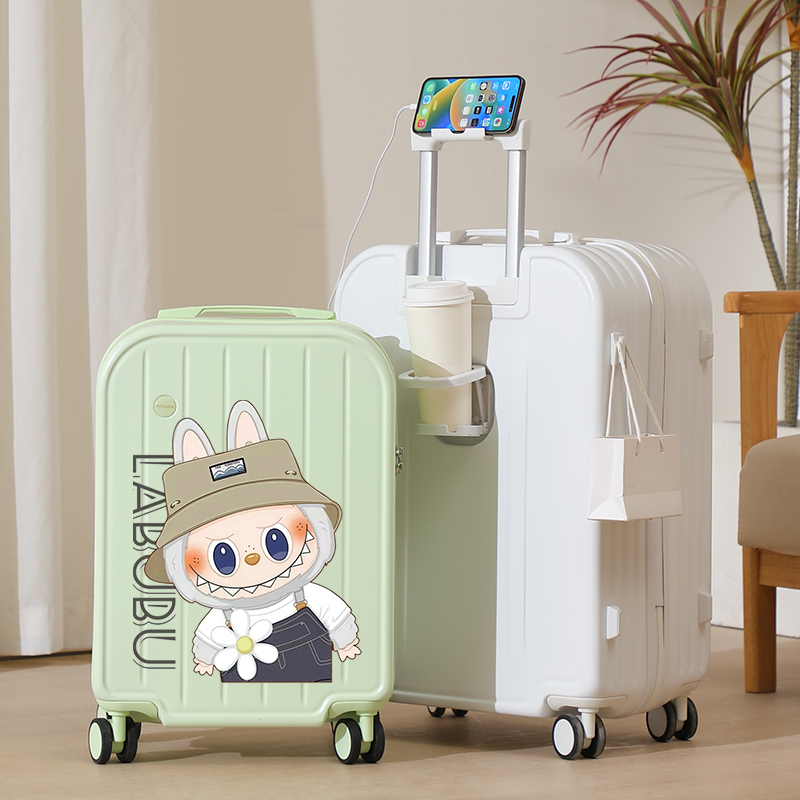 2025新款小型轻便卡通儿童行李箱女动漫可爱旅行拉杆密码箱登机男