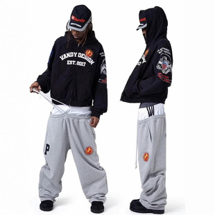 重磅!Grailz Project 25FW 联名款战马徽章标语拉链连帽卫衣开衫