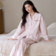 家居服套装 慕诗梦睡衣女款 纯棉2026年新款 可外穿大码 春秋季 长袖