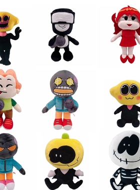 FRIDAY NIGHT FUNKIN 周五夜放克黑色星期五夜公仔南瓜人毛绒玩具