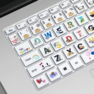 适用戴尔键盘膜成就3400 5498笔记本5402电脑5409贴7490 灵越5493